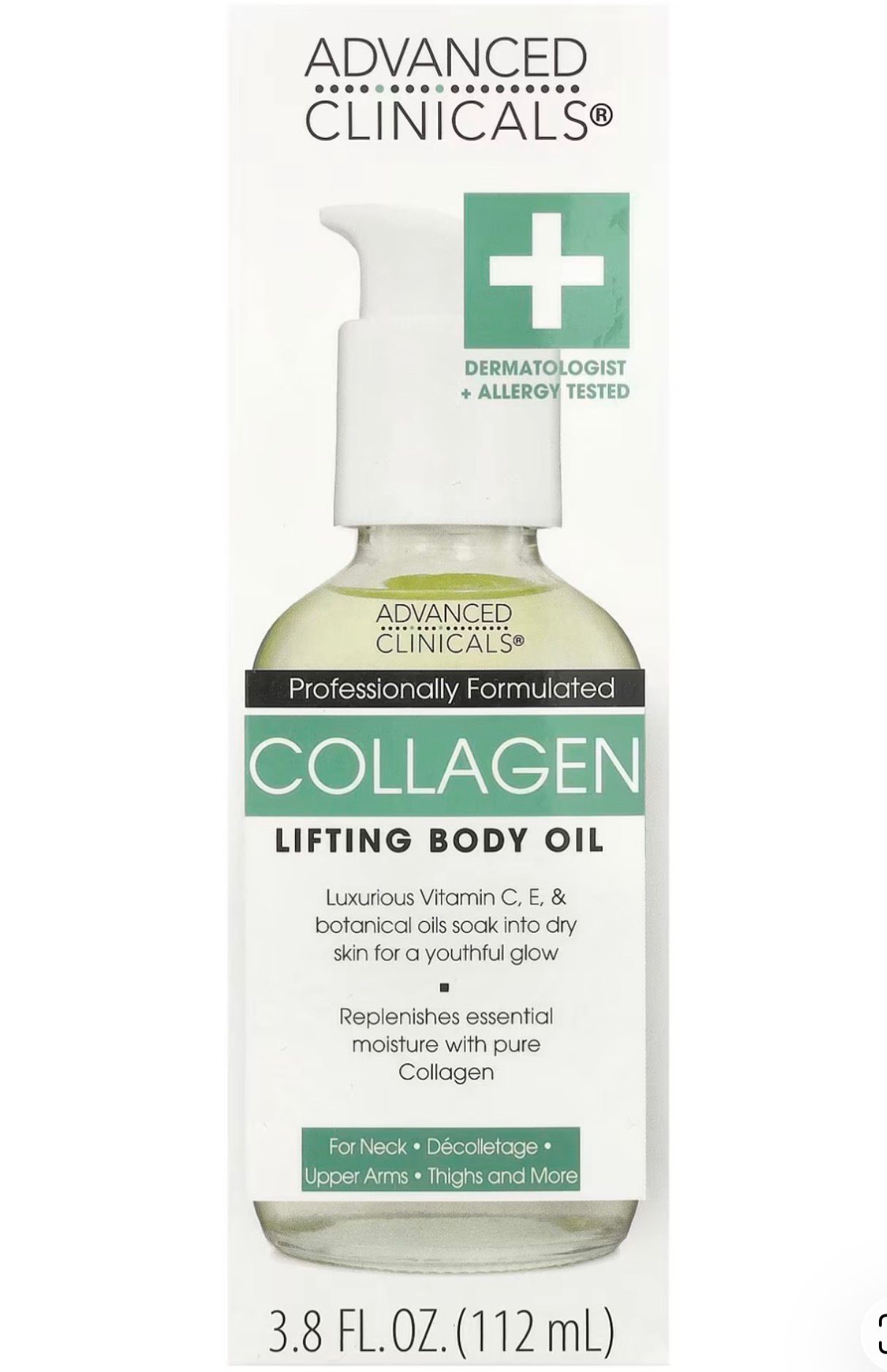 Collagen Lifting Body Oil, vue 1