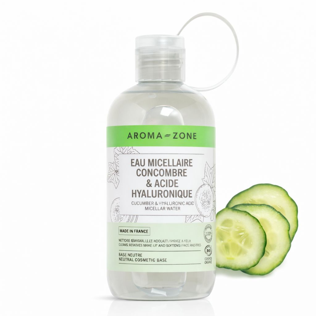 Eau Micellaire Concombre Acide Hyaluronique, vue 1