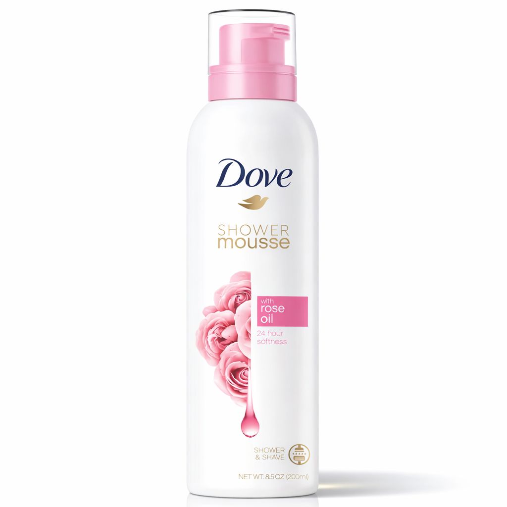 Shower Mousse Rose Oil, vue 1